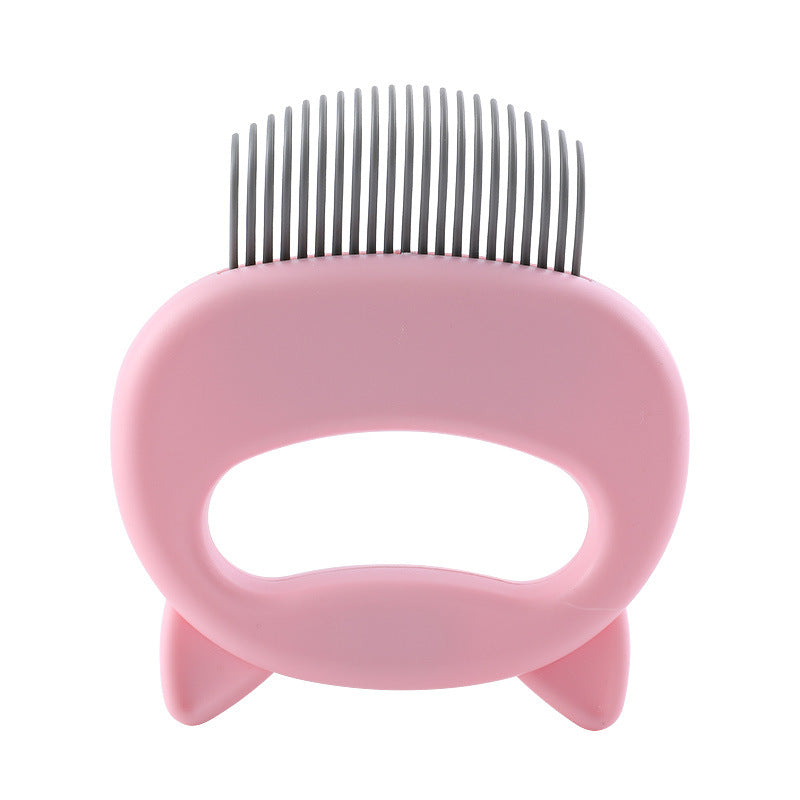 Cat Hair Removal Massaging Shell Comb